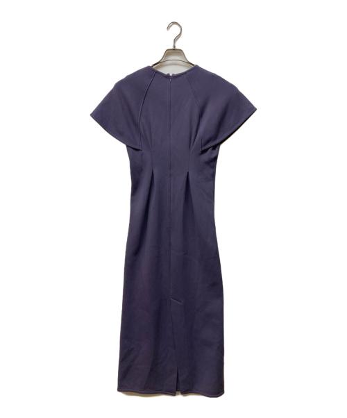 anuans（アニュアンス）anuans (アニュアンス) フレアスリーブカットワンピース パープル サイズ:SIZE Sの古着・服飾アイテム