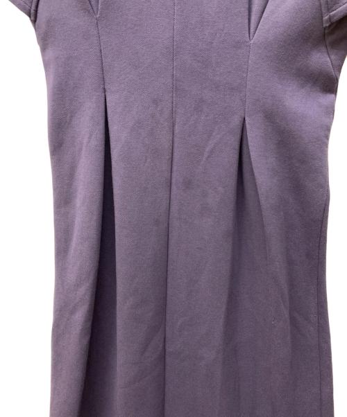 anuans（アニュアンス）anuans (アニュアンス) フレアスリーブカットワンピース パープル サイズ:SIZE Sの古着・服飾アイテム