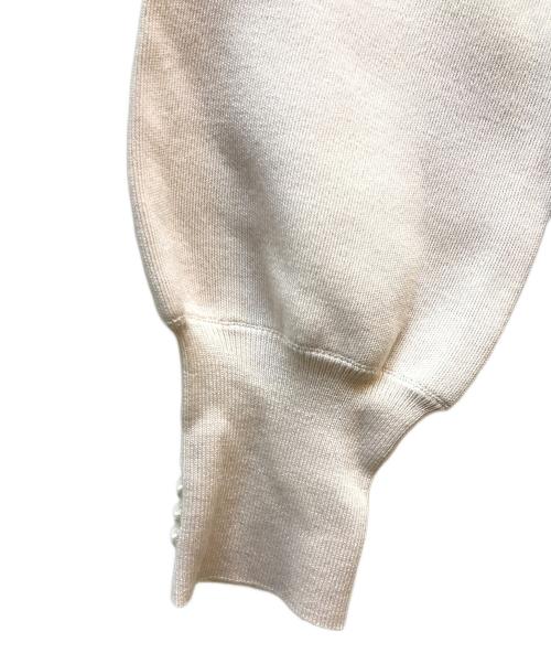 ANAYI（アナイ）ANAYI (アナイ) ウールスムースAラインワンピース ピンク サイズ:Ｓの古着・服飾アイテム