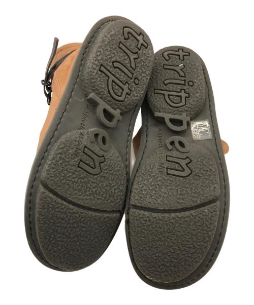 Trippen（トリッペン）Trippen (トリッペン) ストラップブーツ ブラウン サイズ:39の古着・服飾アイテム