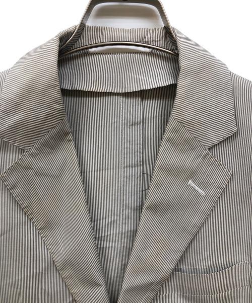 TOMORROW LAND（トゥモローランド）TOMORROW LAND (トゥモローランド) シルクテーラードジャケット ベージュ サイズ:Mの古着・服飾アイテム