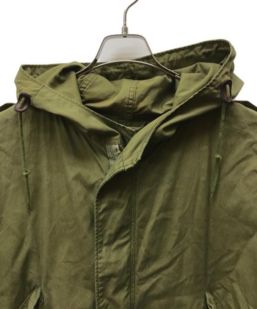 HOUSTON（ヒューストン）HOUSTON (ヒューストン) モッズコート グリーン サイズ:MEDIUM REGULARの古着・服飾アイテム