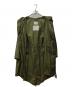 中古・古着 HOUSTON (ヒューストン) モッズコート グリーン サイズ:MEDIUM REGULAR：7000円