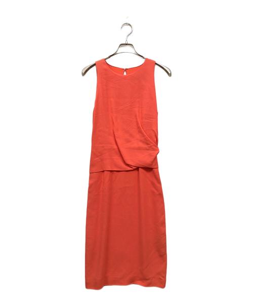 MaxMara（マックスマーラ）MaxMara (マックスマーラ) ノースリーブワンピース レッド サイズ:42の古着・服飾アイテム