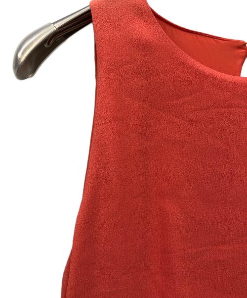 MaxMara（マックスマーラ）MaxMara (マックスマーラ) ノースリーブワンピース レッド サイズ:42の古着・服飾アイテム