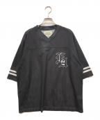 BEAMS×FUTURE ARCHIVEビームス×フューチャー アーカイブ）の古着「MESH T-SHIRTS」｜ブラック