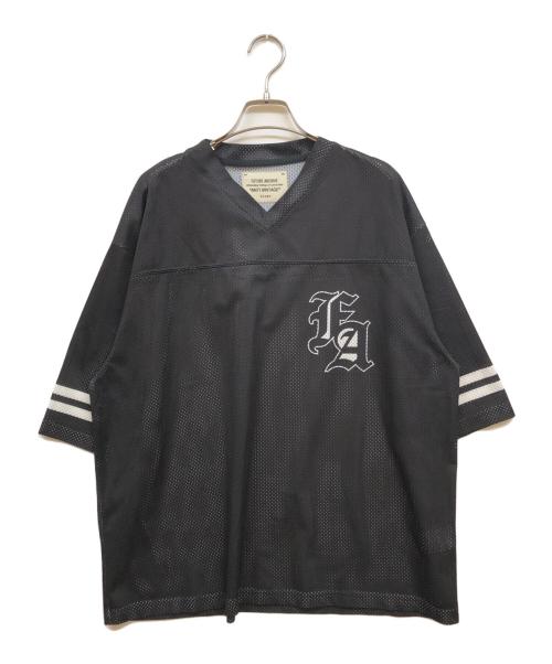 BEAMS（ビームス）BEAMS (ビームス) FUTURE ARCHIVE (フューチャー アーカイブ) MESH T-SHIRTS ブラック サイズ:Lの古着・服飾アイテム
