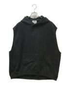 MARKAWAREマーカウェア）の古着「NO-SLEEVE HUGE PARKA」｜ブラック