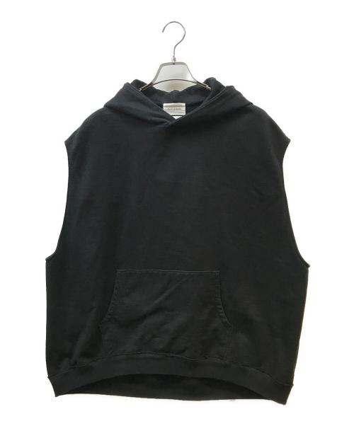 MARKAWARE（マーカウェア）MARKAWARE (マーカウェア) NO-SLEEVE HUGE PARKA ブラック サイズ:1の古着・服飾アイテム