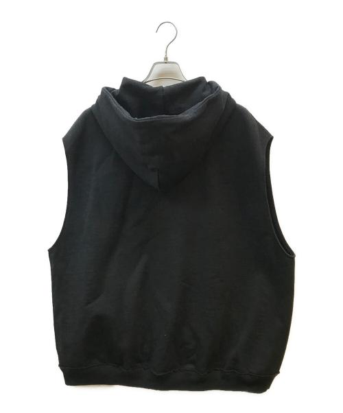 MARKAWARE（マーカウェア）MARKAWARE (マーカウェア) NO-SLEEVE HUGE PARKA ブラック サイズ:1の古着・服飾アイテム