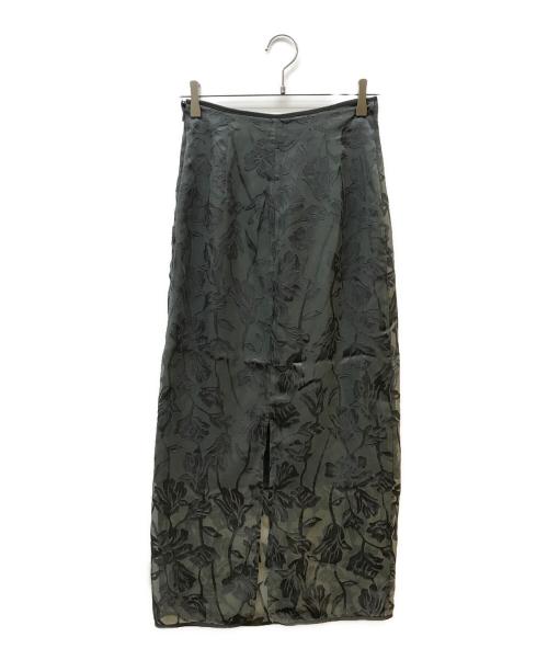 anuans（アニュアンス）anuans (アニュアンス) オパールタイトスカート グリーン サイズ:Mの古着・服飾アイテム