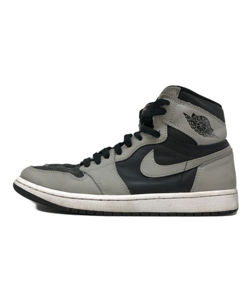 NIKE（ナイキ）NIKE (ナイキ) AIR JORDAN 1 HIGH OG SHADOW 2.0 グレー サイズ:27cmの古着・服飾アイテム