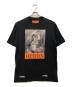 HERON PRESTON（ヘロンプレストン）の古着「プリントTシャツ」｜ブラック