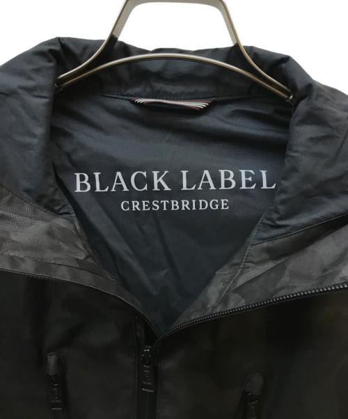 BLACK LABEL CRESTBRIDGE（ブラックレーベル クレストブリッジ）BLACK LABEL CRESTBRIDGE (ブラックレーベル クレストブリッジ) マウンテンパーカー ブラック サイズ:XLの古着・服飾アイテム