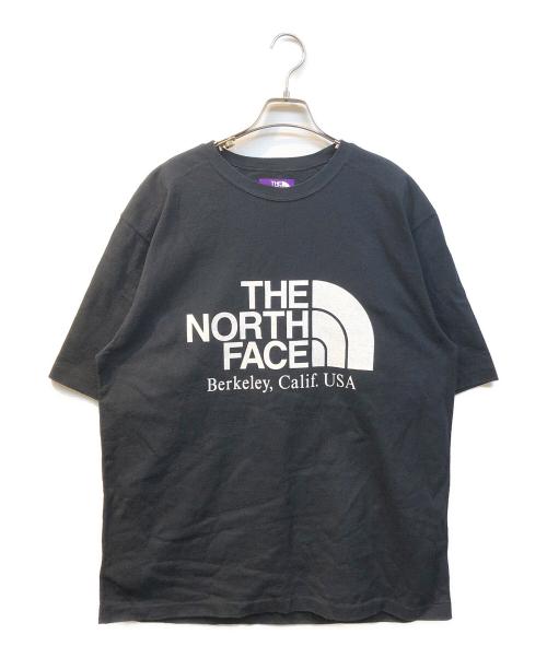 THE NORTHFACE PURPLELABEL（ザ・ノースフェイス パープルレーベル）THE NORTHFACE PURPLELABEL (ザ・ノースフェイス パープルレーベル) 8oz H/S Graphic Tee / 8オンス グラフィックティー ブラック サイズ:Lの古着・服飾アイテム