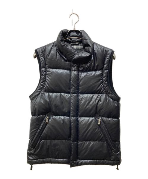 BURBERRY BLACK LABEL（バーバリーブラックレーベル）BURBERRY BLACK LABEL (バーバリーブラックレーベル) ダウンベスト ブラック サイズ:Mの古着・服飾アイテム