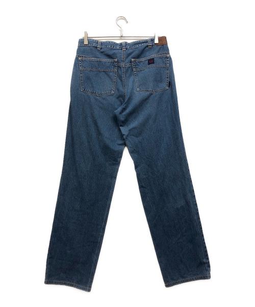 PAPAS（パパス）PAPAS (パパス) 2タックデニムパンツ インディゴ サイズ:34の古着・服飾アイテム
