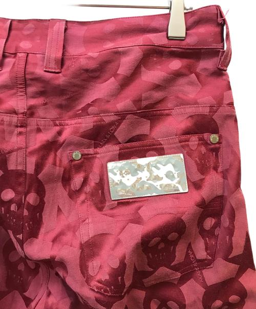 MARK&LONA（マークアンドロナ）MARK&LONA (マークアンドロナ) ゴルフウェア(パンツ) レッド サイズ:Mの古着・服飾アイテム