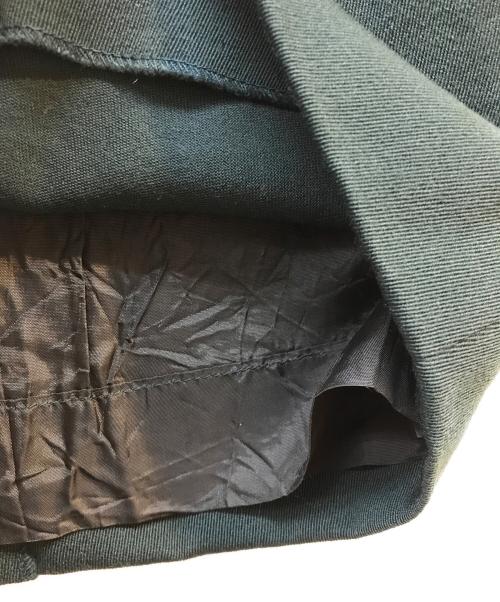 CELINE（セリーヌ）CELINE (セリーヌ) ロゴボタンスカート グリーン サイズ:Lの古着・服飾アイテム