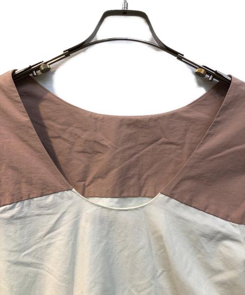 MARNI（マルニ）MARNI (マルニ) ウエストアイコンブラウスワンピース ホワイト サイズ:40の古着・服飾アイテム