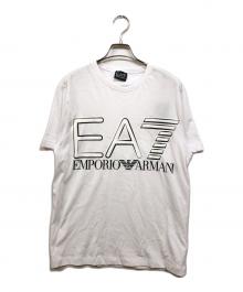 EA7（イーエーセブン）の古着「Tシャツ」｜ホワイト