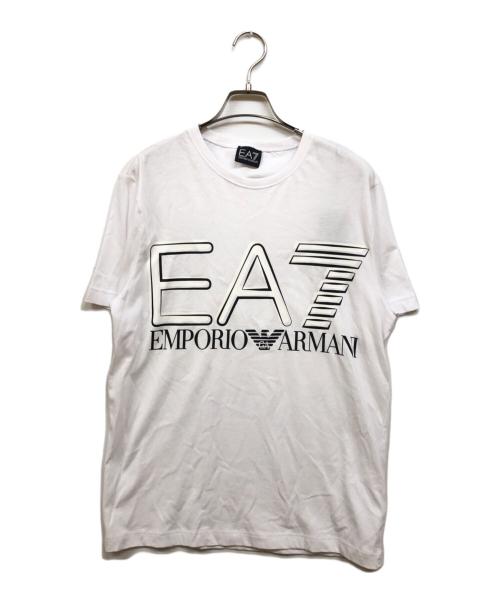 EA7（イーエーセブン）EA7 (イーエーセブン) Tシャツ ホワイト サイズ:Sの古着・服飾アイテム