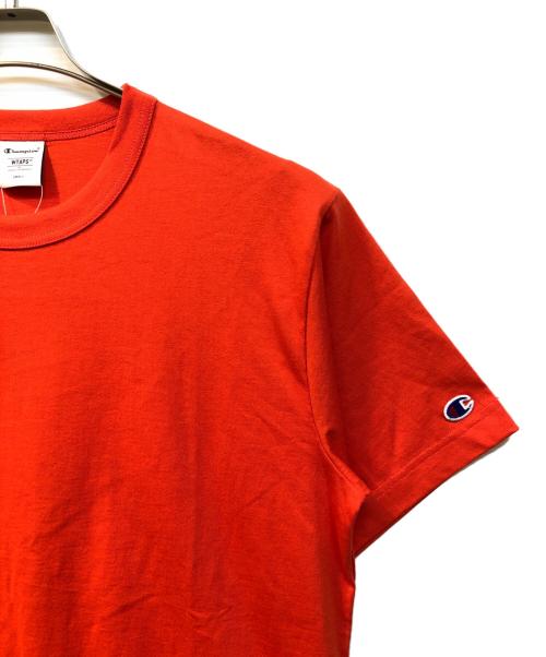 WTAPS（ダブルタップス）WTAPS (ダブルタップス) Champion (チャンピオン) 半袖カットソー オレンジ サイズ:S 未使用品の古着・服飾アイテム