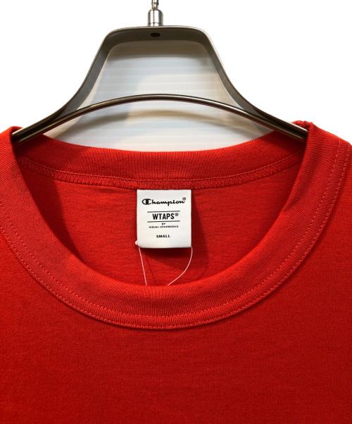 WTAPS（ダブルタップス）WTAPS (ダブルタップス) Champion (チャンピオン) 半袖カットソー オレンジ サイズ:S 未使用品の古着・服飾アイテム