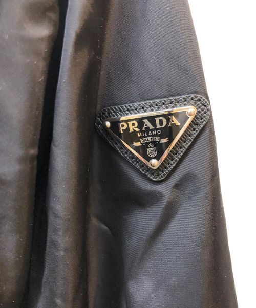 PRADA（プラダ）PRADA (プラダ) ナイロンコート ブラック サイズ:36の古着・服飾アイテム