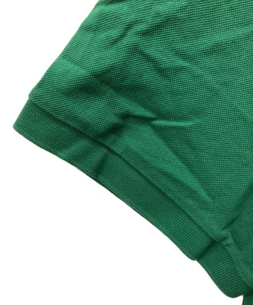 PRADA（プラダ）PRADA (プラダ) ハーフジップポロシャツ グリーン サイズ:Mの古着・服飾アイテム