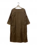 MHLエムエイチエル）の古着「ブラウスワンピース」｜ブラウン