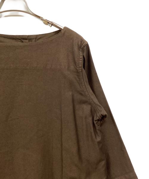MHL（エムエイチエル）MHL (エムエイチエル) ブラウスワンピース ブラウン サイズ:Ⅿの古着・服飾アイテム