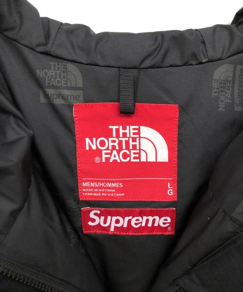 THE NORTH FACE（ザ ノース フェイス）THE NORTH FACE (ザ ノース フェイス) SUPREME (シュプリーム) Expedition Jacketエクスペディションジャケット ブラック サイズ:Lの古着・服飾アイテム