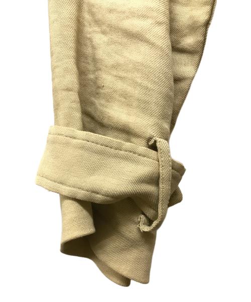 TELA（テラ）tela (テラ) リネン混コート ブラウン サイズ:記載なしの古着・服飾アイテム