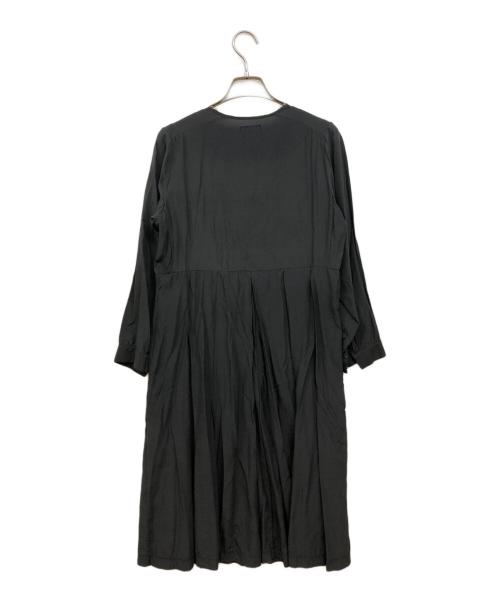 Humoresque（ユーモレスク）Humoresque (ユーモレスク) シルクワンピース ブラック サイズ:未記入の古着・服飾アイテム