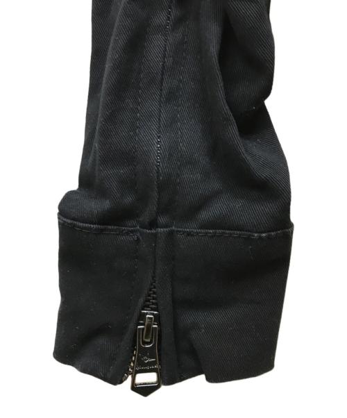 1PIU1UGUALE3 RELAX（ウノピゥウノウグァーレトレ リラックス）1piu1uguale3 relax (ウノピゥウノウグァーレトレ リラックス) ジップパーカー ブラック サイズ:Mの古着・服飾アイテム