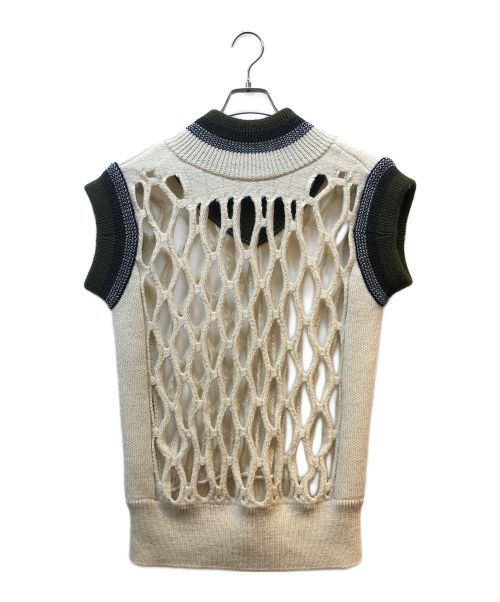 TOGA ARCHIVES（トーガアーカイブス）TOGA ARCHIVES (トーガアーカイブス) ウールニット ベージュ サイズ:36の古着・服飾アイテム