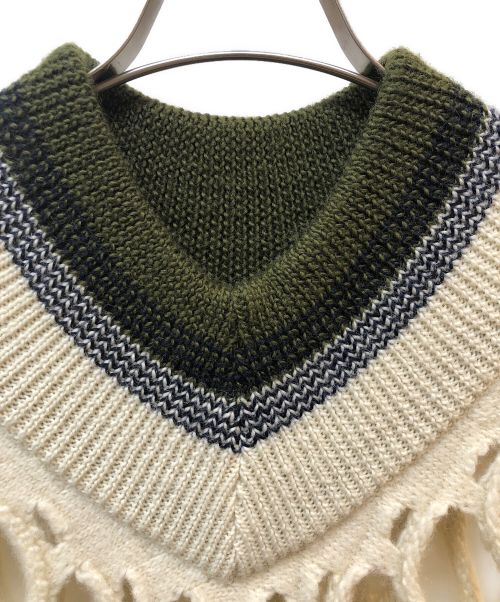 TOGA ARCHIVES（トーガアーカイブス）TOGA ARCHIVES (トーガアーカイブス) ウールニット ベージュ サイズ:36の古着・服飾アイテム