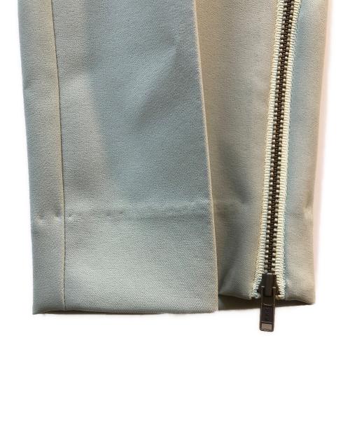 sheller（シェリエ）sheller (シェリエ) ZIPテーパードパンツ ミント サイズ:Sの古着・服飾アイテム