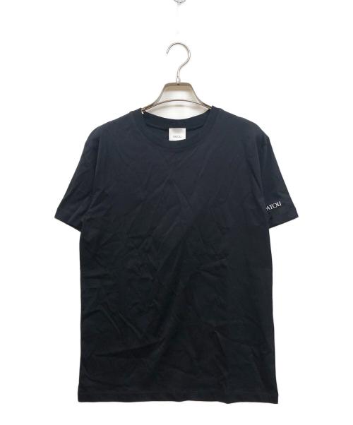 patou（パトゥ）Patou (パトゥ) オーガニックコットンTシャツ ブラック サイズ:XSの古着・服飾アイテム