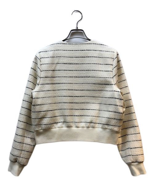 sheller（シェリエ）sheller (シェリエ) ノーカラージャケット ベージュ サイズ:FREEの古着・服飾アイテム