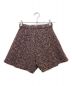 sheller (シェリエ) ツィードタックフレアショートパンツ パープル サイズ:M：7000円