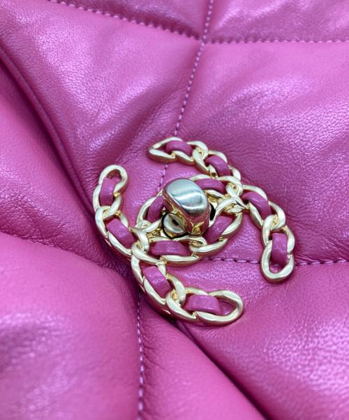 CHANEL（シャネル）CHANEL (シャネル) 19ディズヌフマトラッセショルダーバッグ ピンクの古着・服飾アイテム