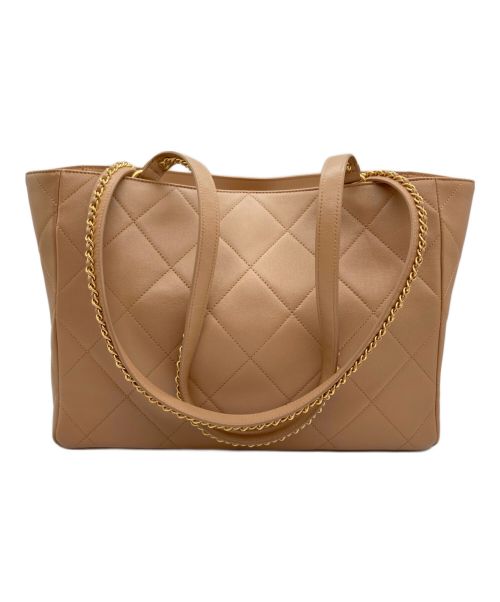 CHANEL（シャネル）CHANEL (シャネル) マトラッセトートバッグ ベージュの古着・服飾アイテム