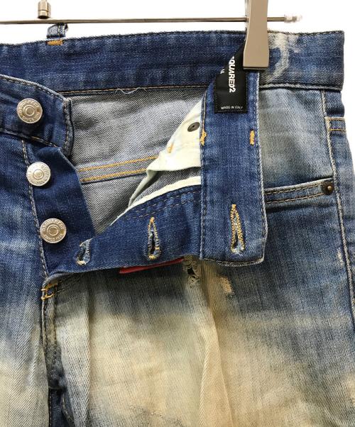 DSQUARED2（ディースクエアード）DSQUARED2 (ディースクエアード) SLIM JEAN インディゴ サイズ:44の古着・服飾アイテム