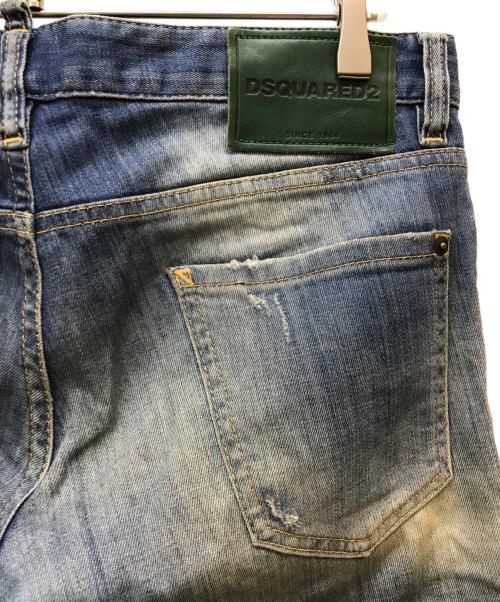 DSQUARED2（ディースクエアード）DSQUARED2 (ディースクエアード) SLIM JEAN インディゴ サイズ:44の古着・服飾アイテム