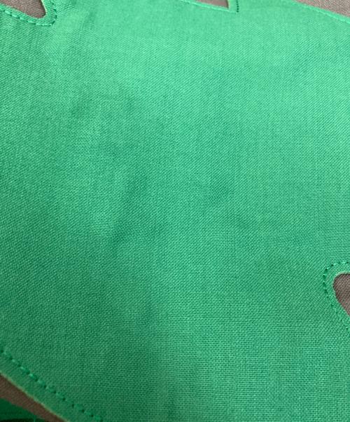 sacai（サカイ）sacai (サカイ) Floral Embroidered Patch Suiting Shirt グレー×グリーン サイズ:SIZE 1の古着・服飾アイテム