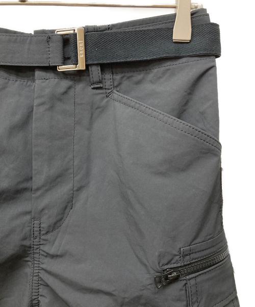 sacai（サカイ）sacai (サカイ) Matte Taffeta Shorts ブラックの古着・服飾アイテム