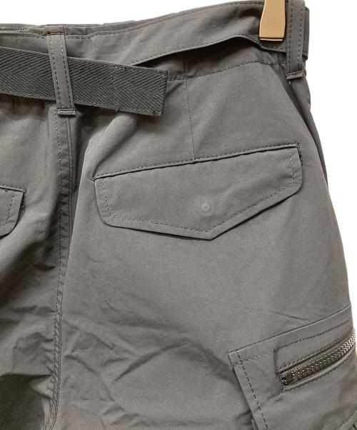 sacai（サカイ）sacai (サカイ) Matte Taffeta Shorts ブラックの古着・服飾アイテム