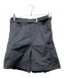 sacai（サカイ）の古着「Matte Taffeta Shorts」｜ブラック